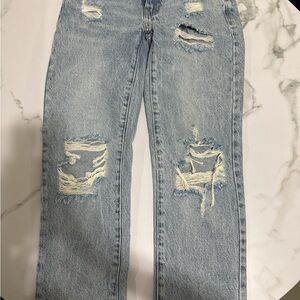 Distressed Light Blue Pacsun Women’s Jeans